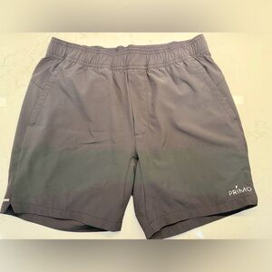 Men’s Primo Golf Black Active Shorts w Liner - Men S
